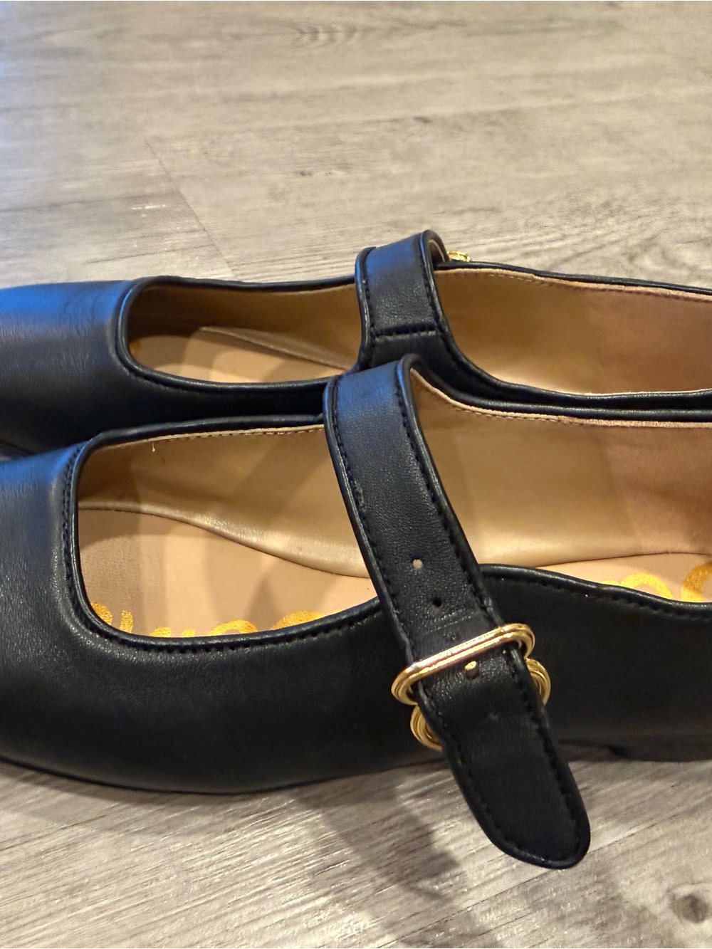 Sam Edelman Blacm Mary Jane Flats
